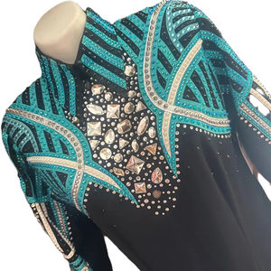 Meilleur Prix Premium Western Showmanship veste d'équitation noire nouveau Design - Product Image 1