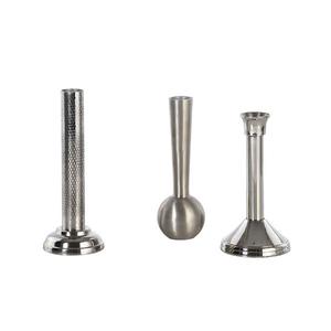 Jarrón de Flores de Aluminio de Diseño Artesanal con Acabado Niquelado de Alta Calidad para Decoración del Hogar y la Sala de Estar - Product Image 4