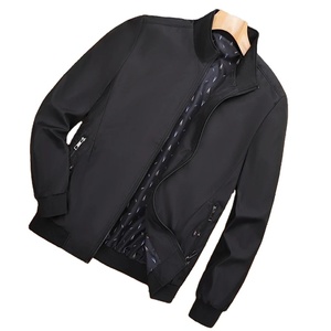 Vestes et manteaux pour hommes, nouvelle veste bomber coupe-vent pour hommes, automne 2024, veste cargo bleue pour hommes, vêtements de plein air, streetwear décontracté - Product Image 3