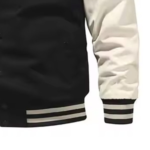 Chaqueta Letterman de Invierno para Hombre, Fabricación Profesional, Lona de Algodón, Logotipo Frontal, Ecológica, Alta Calidad, Hecha en Pakistán - Product Image 5