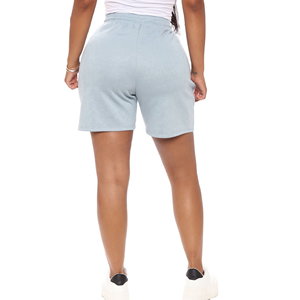 Short femme à la mode poches extensible respirant taille moyenne sportif imperméable écologique 100% coton séchage rapide pour l'été - Product Image 2