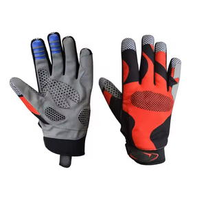 Pakistan Made Full-Finger MX MTB ATV Racing Guantes Pantalla táctil transpirable para Motocross Disponible en todos los tamaños para deportes - Product Image 2