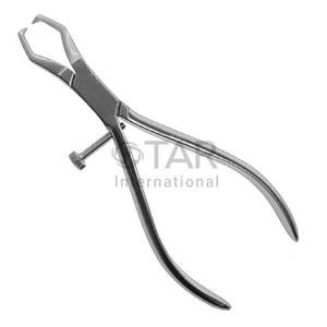 Pince de retrait de couronnes dentaires en gros pince en acier inoxydable pointe en caoutchouc procédures d'extraction médicale orthodontique - Product Image 3