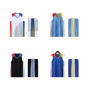 Camiseta de Baloncesto Reversible Personalizable 100% Poliéster para Hombre y Mujer, Ropa Deportiva Transpirable para Entrenamiento - Product Image 1