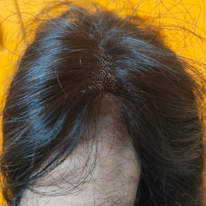 Peluca de Cabello Humano con Base de Seda, Cabello Indio 100% Virgen, Aspecto Natural del Cuero Cabelludo, Doble Trama a Máquina, Totalmente Cosida a Mano, Sin Pegamento, Cómoda - Product Image 5