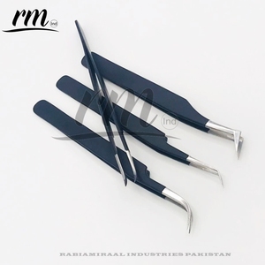 RMI แหนบขนตาสำหรับการต่อขนตาชุด45 90องศาแหนบยึดเพชรเงินแหนบขนตาปริมาณ - Product Image 3