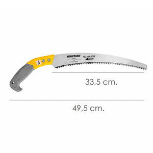 Sierra de podar curva con mango de TPR JD 330 mm. - Product Image 2