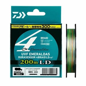 Línea de Pesca DAIWA UVF EMERALDAS Dura Sensor x4 LD+Si2 200m (Números: 0.4/0.5/0.6/0.8) - Product Image 1