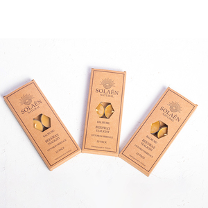 Bougies chauffe-plat en cire d'abeille naturelle pure, pack - Product Image 1