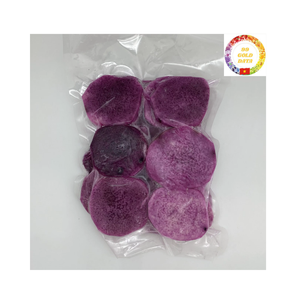 IQF Frozen Purple Yam Fournisseur vietnamien de cubes de morceaux d'igname douce bâtons pour l'exportation en vrac dans le monde entier - Product Image 5