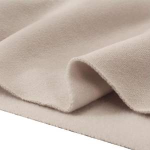 Women's Long Sleeve Fleece <b>Crop</b> <b>Top</b> Sweatshirt with Cropped Hood Embroidered Polyester Cotton for Winter - Product Image 3