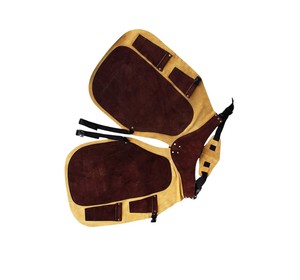Nueva llegada Durable cuero hecho a mano Farrier Chaps Shoeing delantal de seguridad POR TARIQ MFG CO CE ISO EU - Product Image 6