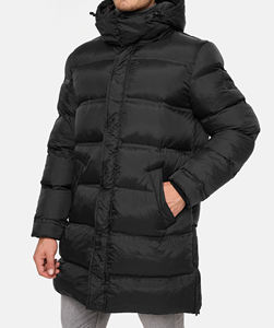 Veste bomber à capuche imperméable respirante surdimensionnée de haute qualité personnalisée OEM/ODM - Product Image 1