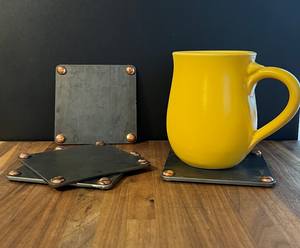 Customized design stainless steel <b>drink</b> <b>coaster</b> wholesale <b>for</b> hotel room restaurant office new collection <b>coasters</b> made in India - Product Image 5