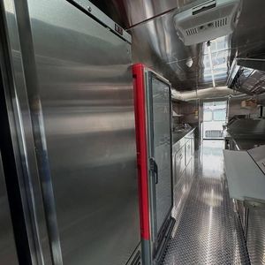 รถเทรลเลอร์เคลื่อนที่สำหรับร้านอาหารรถบรรทุกอาหารติดล้อรถขายพิซซ่า - Product Image 6