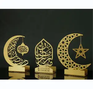 Bougeoir islamique pliable en céramique, lot de 3 photophore, décoration personnalisée pour décor de Table, de maison, de bureau, cadeau islamique