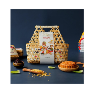 VIETNAM TET VACANCES BAMBOU CADEAU DÉCOR CONTENEUR BAMBOU DE HAUTE QUALITÉ PANIER STOCKÉ FORME ET TAILLE PERSONNALISÉES - Product Image 1