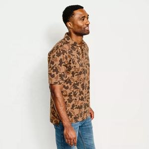 Camuflaje poliéster sublimación diseño Golf manga corta Camiseta tamaño regular verano hombres ropa deportiva personalizada Polo camisa - Product Image 2