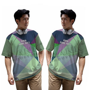 Camiseta informal básica para hombre, camiseta de manga corta cómoda de tela de algodón de Color sólido con cuello redondo para hombre - Product Image 3