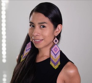 <b>Large</b> <b>Beaded</b> Earrings, Long <b>Beaded</b> Earrings, <b>Beaded</b> Statement Earrings Handmade Tube Earrings, Long Native Style <b>Beaded</b> Earrings - Product Image 1