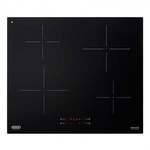 Placa de Inducción Negra de 4 Zonas Design Pin 62 (60 cm), Placa de Cocción Elegante para Cocinas Modernas - Product Image 3