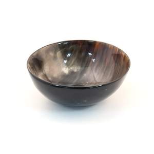 First Quality Manufacturer Made Designer Natural Horn Serving Bowl Unique Trending Look <b>Tableware</b> Flatware Household Spread Bowl - Product Image 1