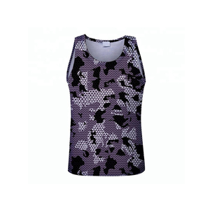 2025 Vintage Logo sublimación sin mangas ejercicio camiseta sin mangas para hombres 100% algodón poliéster Nylon Spandex ropa activa para gimnasio - Product Image 5