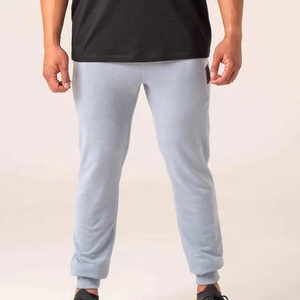 Custom Logo Heavyweight Cotton Fleece Sweatpants for <b>Men</b> Breathable High Waist <b>Jogger</b> Pant Casual Fitness Running Gym Fabric - Product Image 6