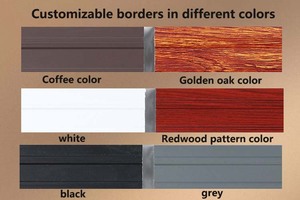 Nhôm đóng mở cửa màn hình lưới với đôi khóa chống bão Chống trộm & thiết kế chống muỗi cho nhà để xe - Product Image 4