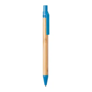 Stylo à bille en bambou écologique Slothic, gadgets durables - Product Image 3