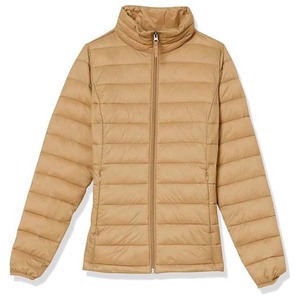 Chaquetas Acolchadas Ligeras de Lona para Mujer, Transpirables e Impermeables, con 2 Bolsillos, Cierre de Cremallera y Capucha, para Otoño e Invierno - Product Image 1