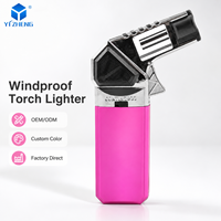 Chalumeau de soudage portable moderne DP-YIZHENG à haute température, pistolet à flamme directe en métal, idéal pour les cadeaux d'affaires