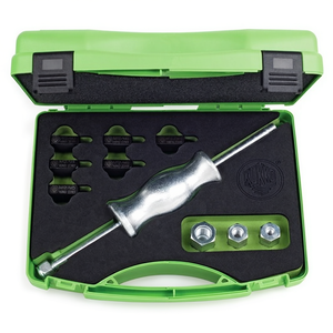 Juego de martillos deslizantes KUKKO KS-22-01 de 10 piezas, herramientas de taller en estuche de plástico - Product Image 3