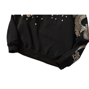 Vente en gros de sweats à capuche pour hommes personnalisés, nouvelle arrivée, pull tendance, couleur unie, broderie, impression, tissu polaire, 100% coton - Product Image 3