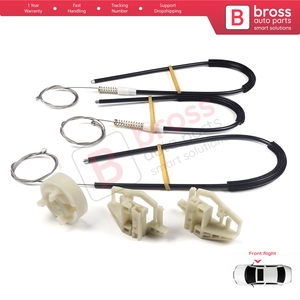 Kit de réparation de lève-vitre BWR284, porte avant droite pour Megane MK2 2002-2008 4/5 portes 8200325135 - Product Image 4