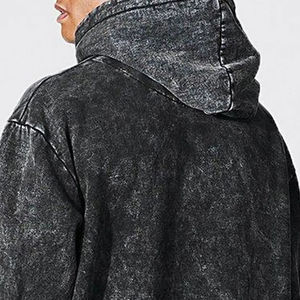 Chándal de invierno 2026 personalizado de algodón para hombre, estilo hip hop, de tejido técnico polar, ligero, de secado rápido, transpirable, con capucha y de color liso. - Product Image 5