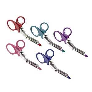 Tijeras de Paramédico para Trauma, Nuevas, de Grado Premium, Patentadas, de Acero Inoxidable, con Silicona, Afiladas, Manuales, Certificadas por ISO, para Enfermería - Product Image 5
