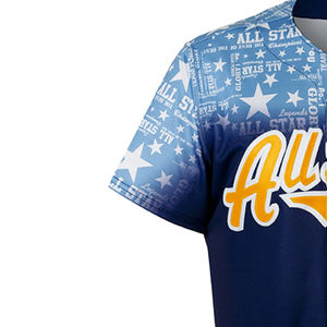 Nouvel arrivage ODM OEM uniforme de baseball personnalisé de haute qualité 100% polyester ensemble maillot et short à manches courtes sur mesure - Product Image 5