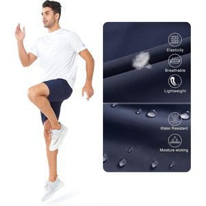 Shorts pour hommes Shorts de fitness respirants de haute qualité Shorts de fitness décontractés Nouveau modèle de conception Shorts d'entraînement de course Poches élastiques à la taille - Product Image 5