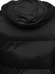 Veste matelassée pour homme au design tendance, logo personnalisé, hiver, veste brillante à bulles, veste pour homme - Product Image 6