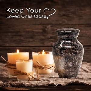 100% Material de aluminio hecho a medida tamaño y color personalizado recuerdo urnas de cremación para adultos de la India - Product Image 4