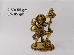 Hecha a mano latón Hanuman Ji estatua hindú Dios ídolo espiritual figurita decorativa venta al por mayor hogar templo Oficina bendición escultura - Product Image 2