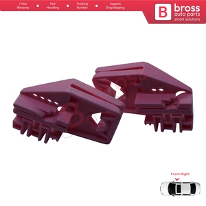 BWR338 + BWR339ตัวปรับกระจกหน้าขวา A + B สำหรับ A5 1Z3 MK2 Octavia 1Z5ประตู1Z1837462 4/5ประตู - Product Image 2