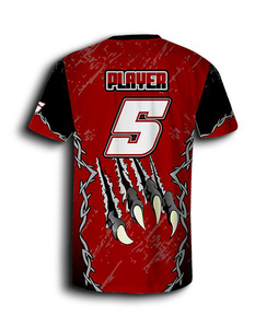 Maillot de baseball cousu de qualité supérieure, respirant, 100 % polyester, grande taille, antibactérien, séchage rapide, vêtements de sport unisexes pour l'entraînement - Product Image 4