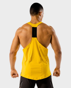 Camiseta sin mangas de gimnasio con logotipo personalizado al por mayor, camiseta sin mangas con tirantes musculares para entrenamiento físico, culturismo para hombres de algodón transpirable - Product Image 6