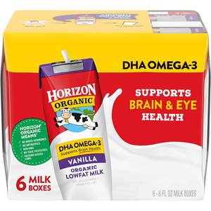 Horizon Fat Free Organic Milk - 0% Fat - 946ml x 12 Cartons - Pallet Orders Welcome - Product Image 4