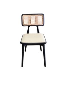 Sillas de Restaurante, Material Principal Madera y Ratán, Respaldo Combinado, Diseño Simple, Se Puede Solicitar el Color - Product Image 2