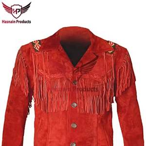 เสื้อแจ็กเก็ตบอมเบอร์หนังนิ่มคุณภาพสูงสำหรับผู้ชายเสื้อสตรีทแวร์หนังกลับเทียม - Product Image 3