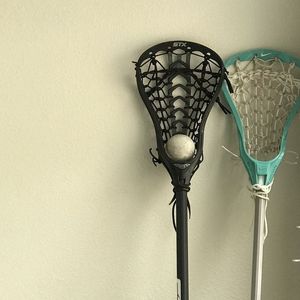 Axe fort fait sur commande de crosse de la défense/milieu de terrain de bâton léger de lacrosse de haute résistance avec la crosse faite sur commande - Product Image 4