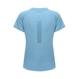Ladies Casual Worsted Eco-Friendly Winter Solid <b>T</b>-<b>Shirts</b> Custom Printed Logo <b>V</b>-<b>neck</b> Short Sleeve 100% Bamboo Fiber for <b>Women</b> - Product Image 2
